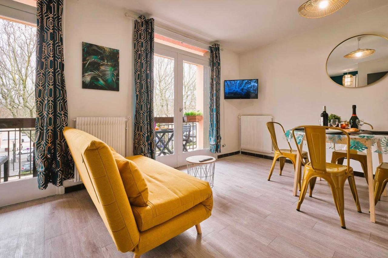 Tout Confort ! Climatisation, Centre-Ville, Parking, Terrasse, Wifi, Netflix 카르카손 외부 사진
