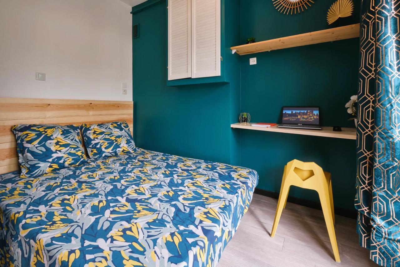 Tout Confort ! Climatisation, Centre-Ville, Parking, Terrasse, Wifi, Netflix 카르카손 외부 사진